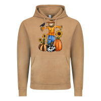 Vintage Camel pumpkin sunflower fall scarecrow Vintage Hoodie - RanaPortraitStore