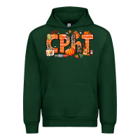 Forest Green Fall CPHT Pharmacy Technician Urban Hoodie - texasbilliewilder