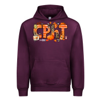 Mauve Wine Fall CPHT Pharmacy Technician Urban Hoodie - texasbilliewilder