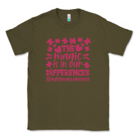 Army Green the magic is in our diference Classic Tee - CowhideDigitalArt