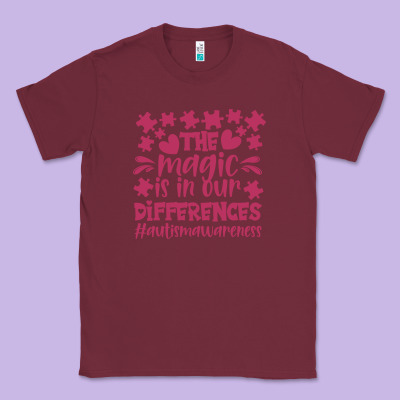 The Magic Is In Our Diference Classic Tee Designed By Cowhidedigitalart