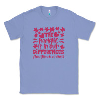 Colony Blue the magic is in our diference Classic Tee - CowhideDigitalArt