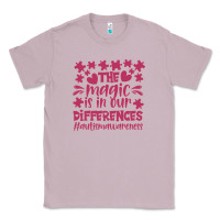 Lilac the magic is in our diference Classic Tee - CowhideDigitalArt