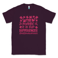 Plum the magic is in our diference Classic Tee - CowhideDigitalArt