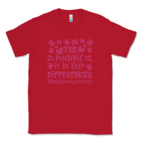 Red the magic is in our diference Classic Tee - CowhideDigitalArt