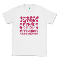 White the magic is in our diference Classic Tee - CowhideDigitalArt