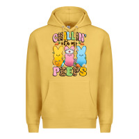 Antique Gold chillin' with my peeps nurse Premium Hoodie - Artiststas