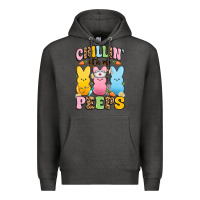 Charcoal Heather chillin' with my peeps nurse Premium Hoodie - Artiststas