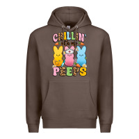 Coffee chillin' with my peeps nurse Premium Hoodie - Artiststas