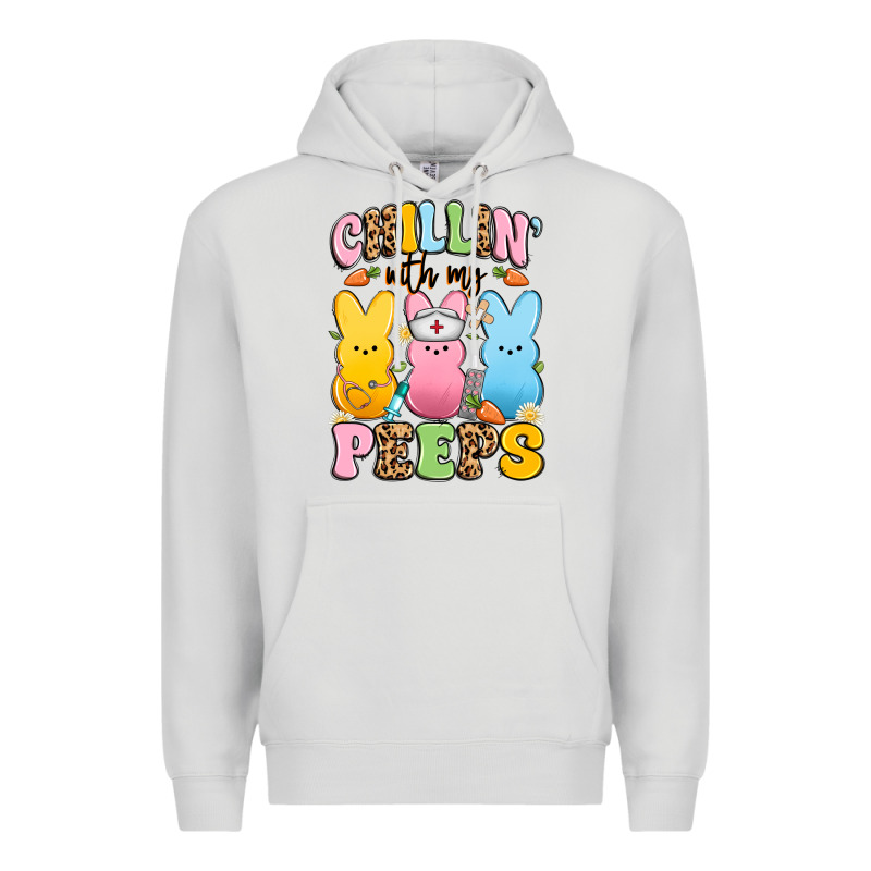 Chillin' With My Peeps Nurse Premium Hoodie by Artiststas | Teevron