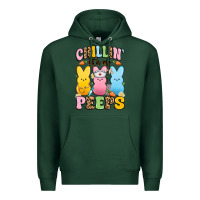 Sports Green chillin' with my peeps nurse Premium Hoodie - Artiststas
