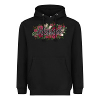 Black blessed Heavyweight Hoodie - NancyCooperArtShop