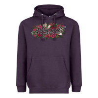 Plum blessed Heavyweight Hoodie - NancyCooperArtShop