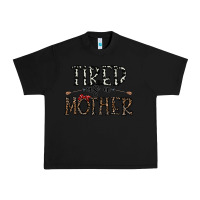 Black tired as a mother Urban Heavy Tee - CowhideDigitalArt