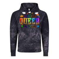 Cloud Black coolest queer in town Vintage Hoodie - Zillion Design Studio