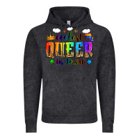 Vintage Black coolest queer in town Vintage Hoodie - Zillion Design Studio