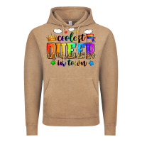 Vintage Coffee coolest queer in town Vintage Hoodie - Zillion Design Studio