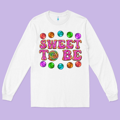 Sweet To Be Candy Long Sleeve Tee Designed By Adodesignshop