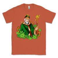 Copper st patricks and horseshoes with shamrocks Classic Tee - AdoDesignShop