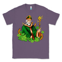 Lavender st patricks and horseshoes with shamrocks Classic Tee - AdoDesignShop