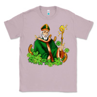 Lilac st patricks and horseshoes with shamrocks Classic Tee - AdoDesignShop