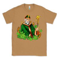 Toasted Coconut st patricks and horseshoes with shamrocks Classic Tee - AdoDesignShop