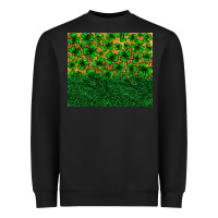 Black St. patrick's Day shamrock leopard  tumbler Heavyweight Sweatshirt - Neo Western