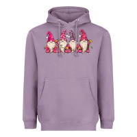 Lavender christmas gnomies Heavyweight Hoodie - MaliasSmallBusiness