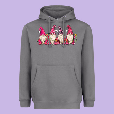 Christmas Gnomies Heavyweight Hoodie Designed By Maliassmallbusiness