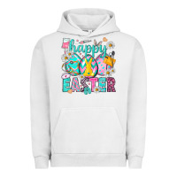 Pigment Lunar Rock Happy Easter eggs Nurse Urban Hoodie - NancyCooperArtShop