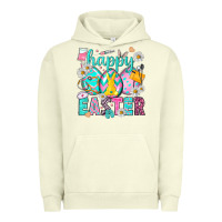 Pigment Pistachio Happy Easter eggs Nurse Urban Hoodie - NancyCooperArtShop
