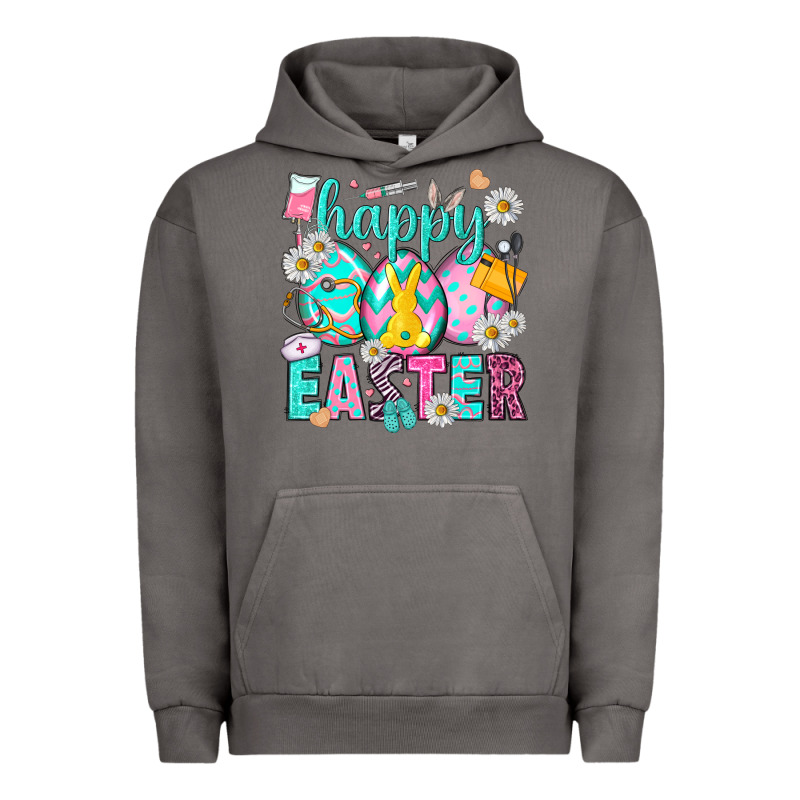 Happy Easter Eggs Nurse Urban Hoodie by NancyCooperArtShop | Teevron
