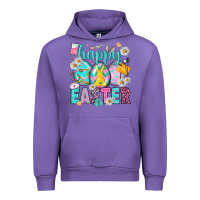 Tulip Happy Easter eggs Nurse Urban Hoodie - NancyCooperArtShop