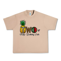 Burro two fruity birthday cutie Urban Heavy Tee - CowhideDigitalArt