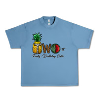 Pebble Blue two fruity birthday cutie Urban Heavy Tee - CowhideDigitalArt