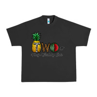 Pigment Black two fruity birthday cutie Urban Heavy Tee - CowhideDigitalArt