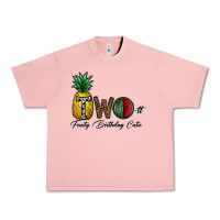 Salmon two fruity birthday cutie Urban Heavy Tee - CowhideDigitalArt