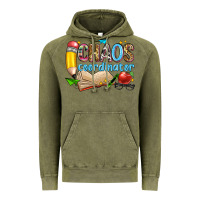 Vintage Olive chaos coordinator Vintage Hoodie - Zillion Design Studio