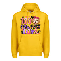 Lemon 100 pawfect days Premium Hoodie - Artiststas