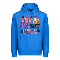 True Royal 100 pawfect days Premium Hoodie - Artiststas
