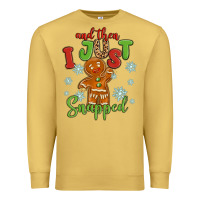 Antique Gold and then i just snnaped Premium Sweatshirt - MaliasSmallBusiness