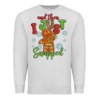 Dove Grey and then i just snnaped Premium Sweatshirt - MaliasSmallBusiness