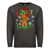 Smoke and then i just snnaped Premium Sweatshirt - MaliasSmallBusiness