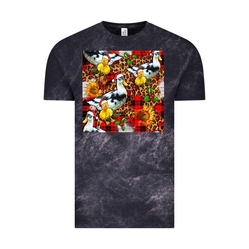Christmas Leopard Duck Vintage Tee by FaDigitalArtStudio | Teevron