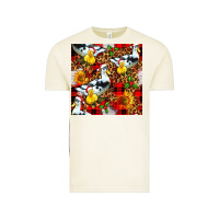 Vintage Arctic christmas leopard duck Vintage Tee - FaDigitalArtStudio