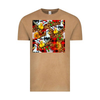 Vintage Camel christmas leopard duck Vintage Tee - FaDigitalArtStudio