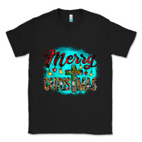 Black merry christmas wood slice ornament Classic Tee - JahusDesignShop