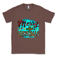 Chestnut merry christmas wood slice ornament Classic Tee - JahusDesignShop