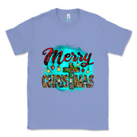 Colony Blue merry christmas wood slice ornament Classic Tee - JahusDesignShop