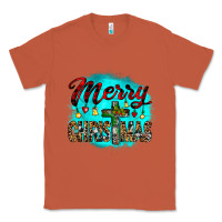 Copper merry christmas wood slice ornament Classic Tee - JahusDesignShop